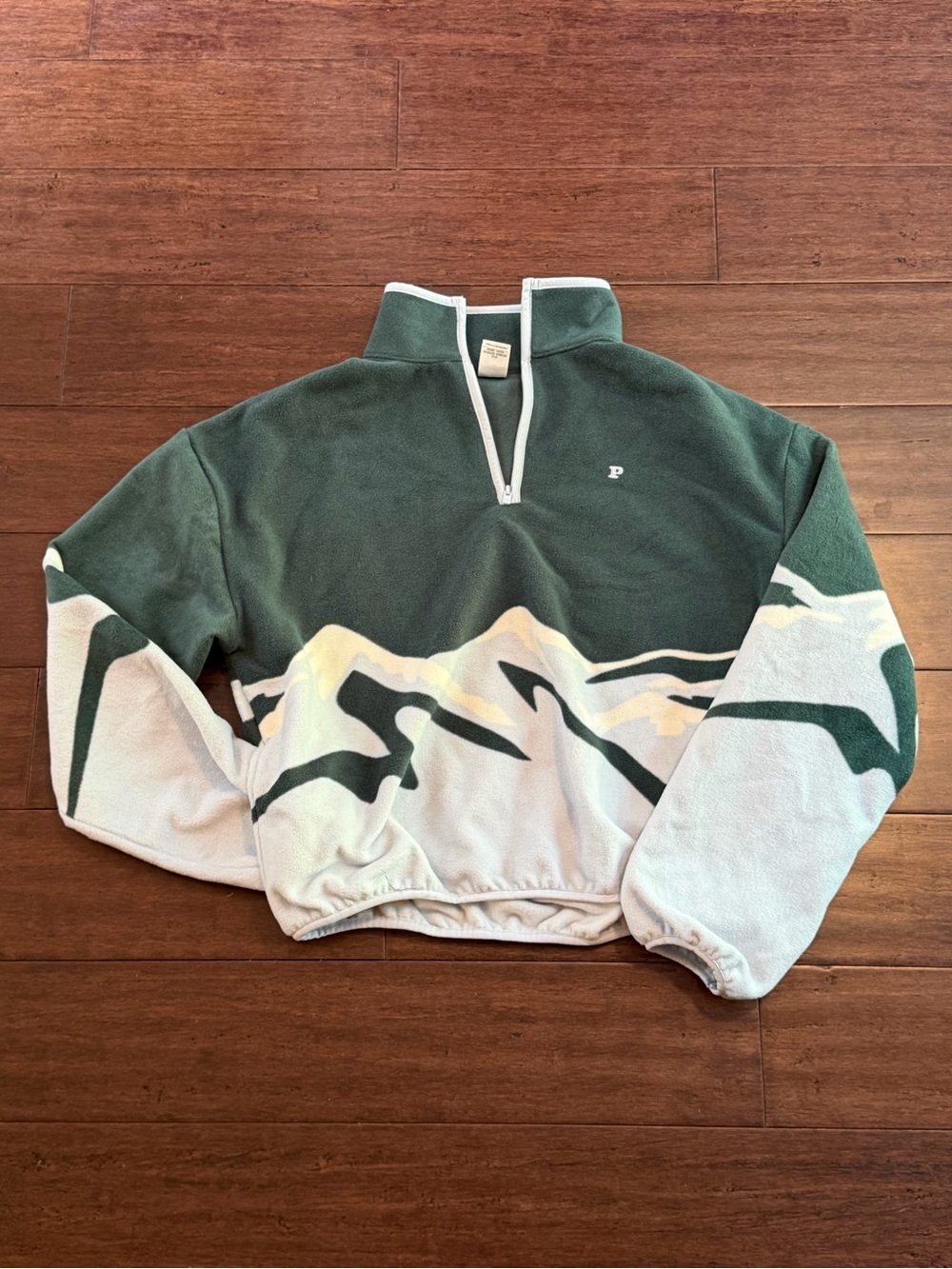PINK Victoria's Secret Half-Zip Fleece